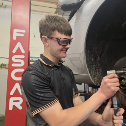 caleb mcduff at work cropped